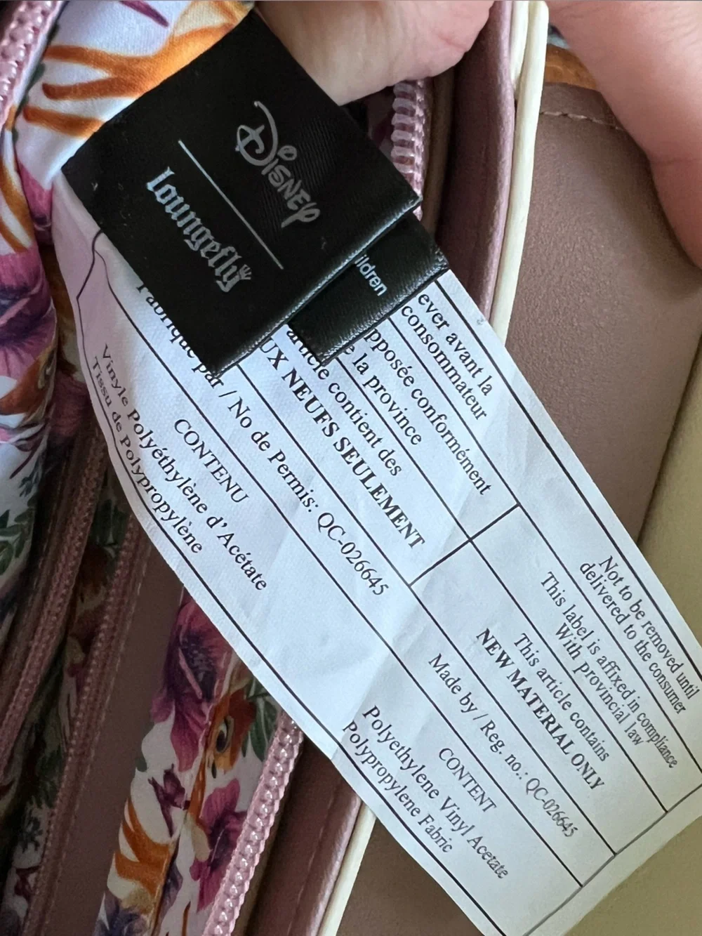 Disney Loungefly embroidered Bambi purse - Picture 8 of 8